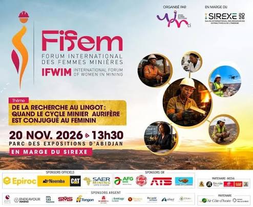 FIFEM 2026 : Abidjan accueille un forum international consacré aux femmes du secteur minier
